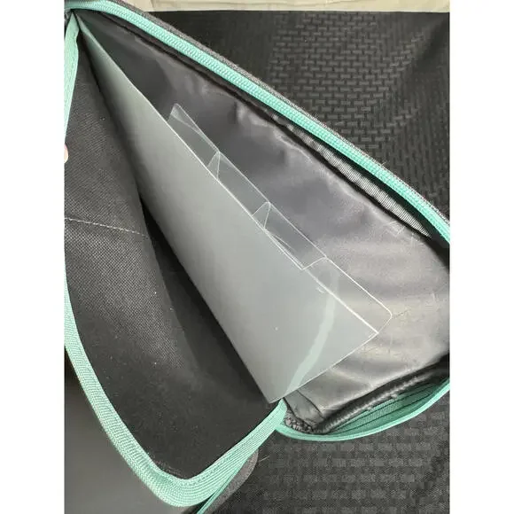 NWOT Five Star Stylish Gray Binder with Mint Accents Perfect for School - Picture 4 of 6